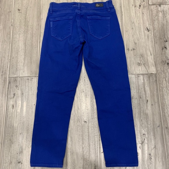 Paige Roxie Capri Electric Blue Size: 26 - Picture 8 of 11